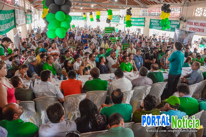 Eunício discursa como opositor e diz que Cid não teve reciprocidade