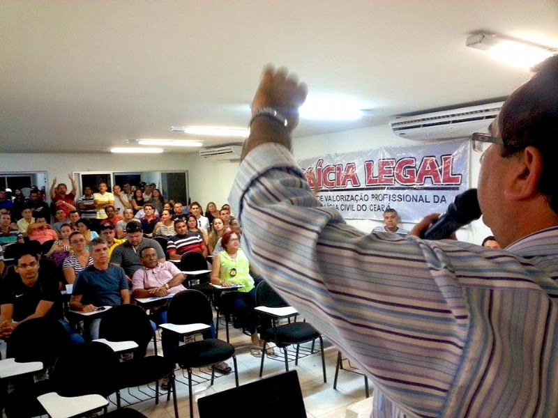 Policia Civil do Ceará anuncia ‘estado de greve’ a partir desta segunda-feira