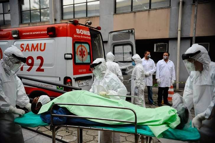 1º Paciente com suspeita de Ebola é Transferido para o Rio de Janeiro.