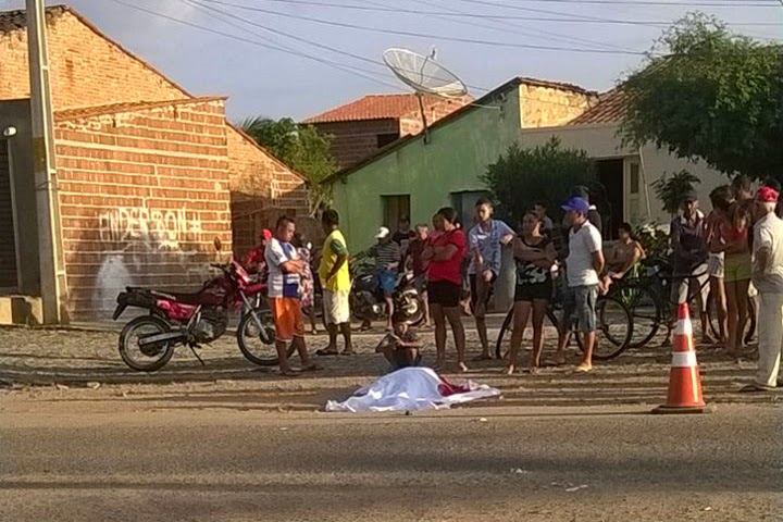 Acidente com vítima fatal em Santa Cruz do Banabuiú