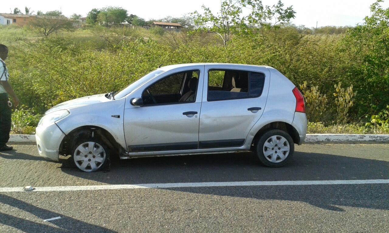 Encontrado o carro utilizado no homicídio do Evangélico em Tauá