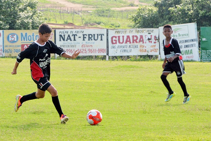Escolinha União e Pombinhas lideram no Sub-13 de Pedra Branca