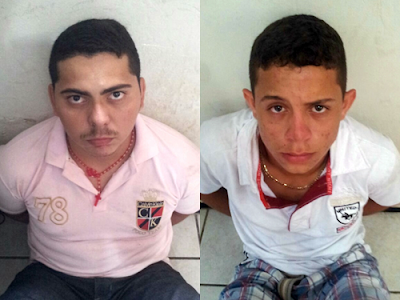Dupla Pedrabranquense é presa após assalto aos correios de Santa Quitéria