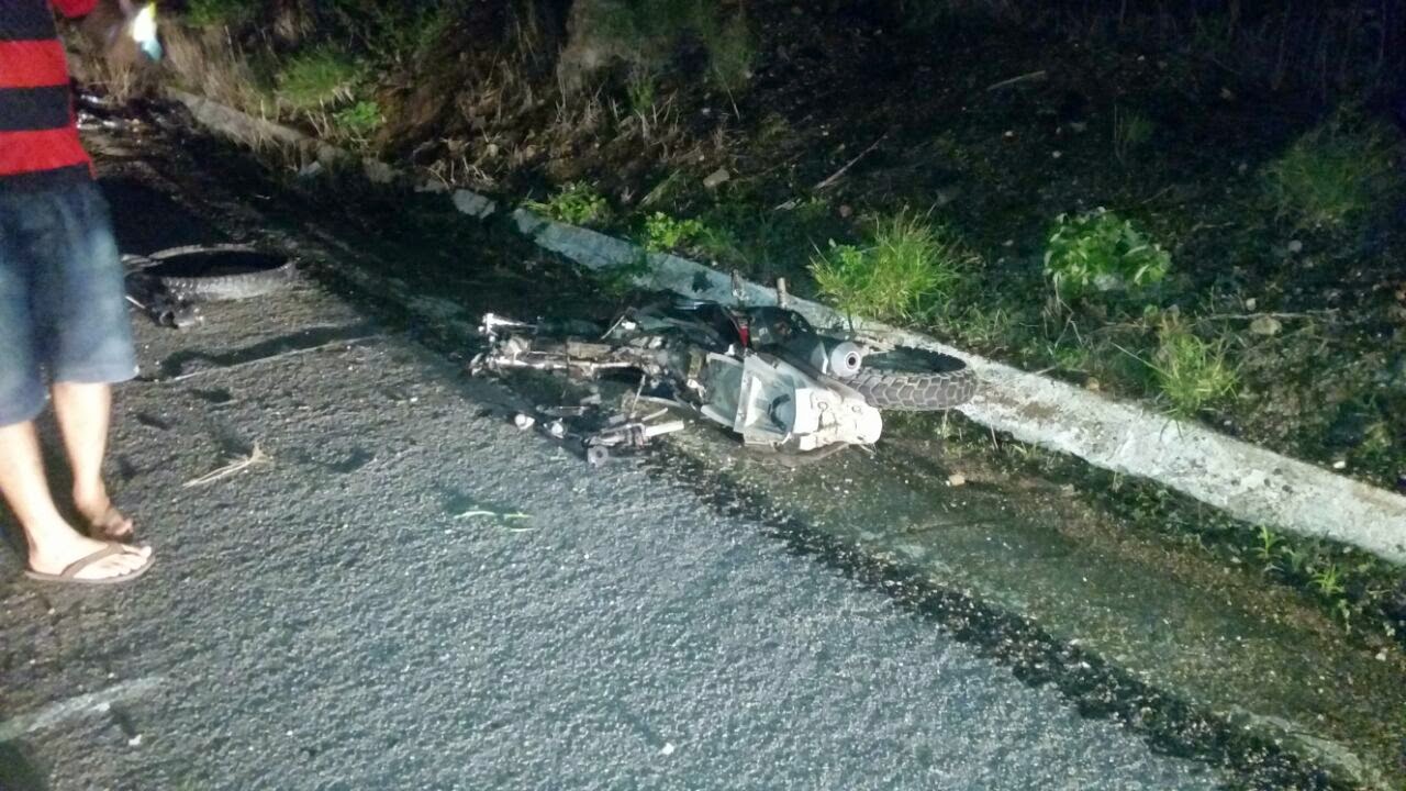 Motoqueiro morre em acidente na BR 020 em Caridade na noite deste domingo