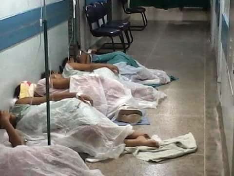Caos na Saúde do Ceará, mais de 370 pacientes internados nos corredores do IJF em Fortaleza