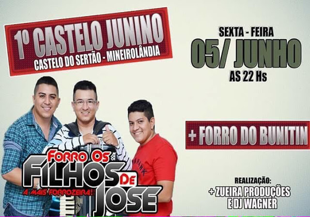 Vem ai o 1º Castelo Junino no Castelo do Sertão em Mineirolândia.
