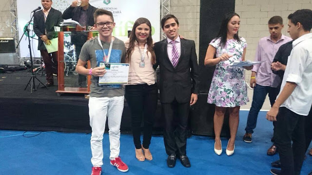 Alunos da Escola Profissional de Pedra Branca são credenciados a participar de feira Internacional de Ciências