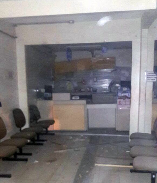 Grupo armado explode agência dos Correios de Monsenhor Tabosa; confira aqui o vídeo da fuga do grupo