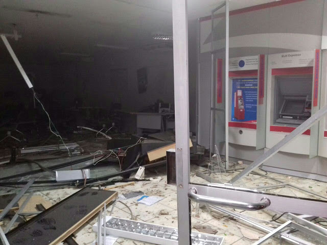 Ceará -Quadrilha ‘toca o terror’ e ataca duas agências bancárias no interior do Ceará