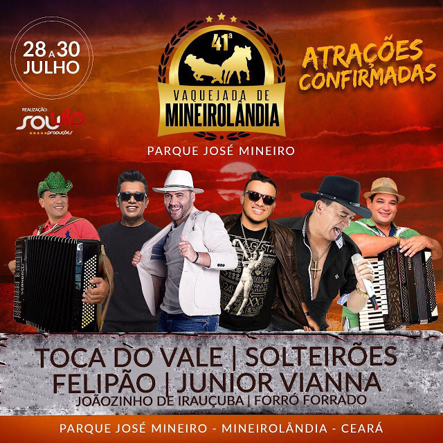 Vem ai a 41ª Vaquejada de Mineirolândia