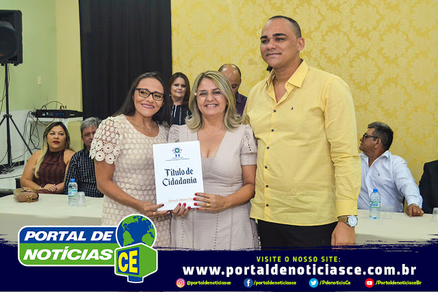 Cobertura fotográfica da entrega de titulo de cidadão  pedranbraquense