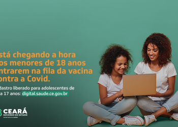 Ceará vai iniciar vacinação contra Covid-19 em pessoas de 12 a 17 anos