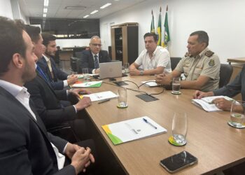 Prefeito Matheus Gois  Solicita Reforço na Segurança em Reunião com Autoridades Estaduais Para Pedra Branca