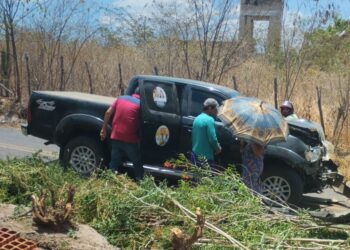 Ecildo Filho, ex-prefeito de Mombaça sai ileso em colisão frontal