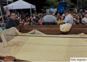 Recorde –  Quixeramobim Produz Queijo Coalho com 2.304 kg,  utilizando mais de 23 mil  Litros de Leite