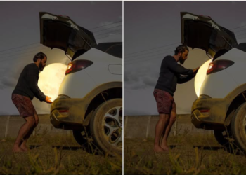 Fotógrafo Brasileiro ‘Rouba’ a Lua e Viraliza com Cliques Criativos na Internet