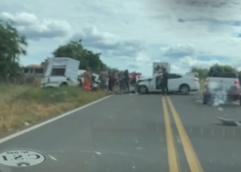 Bebê sobrevive ilesa a grave acidente que matou duas mulheres em Milhã