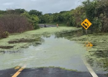 CE-363 em Mombaça recebe obra de elevação para evitar novos alagamentos em trecho da rodovia