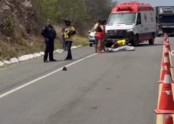 Acidente com vítima fatal na BR 020 em Boa Viagem