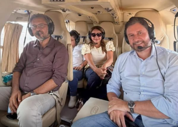 Prefeita Márcia Zomin articula investimentos para Senador Pompeu em agenda com governador Elmano