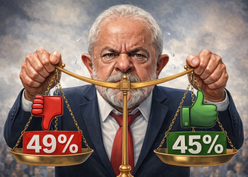 Aprovação e desaprovação de Lula empatam no limite da margem de erro, aponta pesquisa Quaest