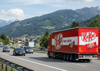 Na véspera da pascoa, caminhão com 12 toneladas  KitKats desaparece durante trajeto na Europa