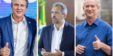 Disputa pelo Governo do Ceará: Camilo lidera cenários, enquanto Ciro e Elmano polarizam intenções de voto