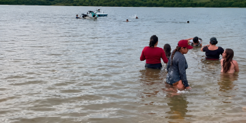 URGENTE: Adolescente desaparece após queda de jet ski no Açude Serafim Dias, em Mombaça