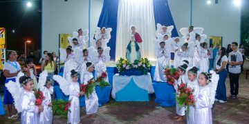 Emoção e fé: Comunidade de Capitão Mor celebra tradicional coroação de Nossa Senhora das Graças em Pedra Branca