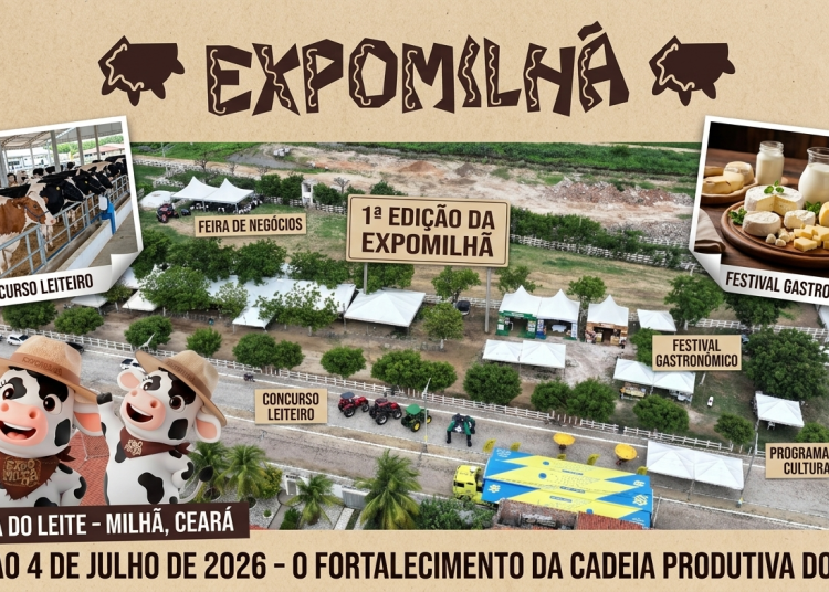 Milhã lança a 1ª EXPOMILHÃ: O novo marco do agronegócio na “Terra do Leite”