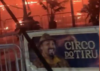 Incêndio destrói estrutura do Circo do Tirú em Natal; prejuízo chega a R$ 13 milhões
