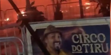 Incêndio destrói estrutura do Circo do Tirú em Natal; prejuízo chega a R$ 13 milhões