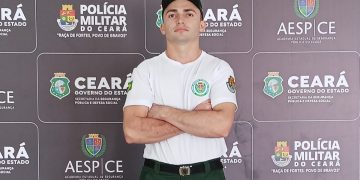 Jovem de Pedra Branca realiza sonho e inicia formação na Polícia Militar do Ceará