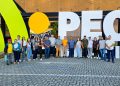 Comitiva de Pedra Branca marca presença na abertura da PEC Brasil em Fortaleza