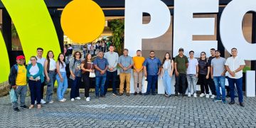 Comitiva de Pedra Branca marca presença na abertura da PEC Brasil em Fortaleza