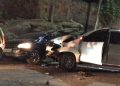 Colisão entre dois veículos  é registrada na Avenida Doca Belo, em Pedra Branca