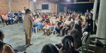 Prefeita Ivonete Braga reúne lideranças no distrito de Capitão Mor em ato político e apresenta propostas de candidatos apoiados pela gestão