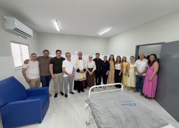 Bispo Dom Geraldo Freire abençoa e prestigia entrega da nova Clínica Médica do Hospital São Sebastião em Pedra Branca