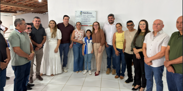 Gestão Ivoneth Braga reinaugura Escola João Manuel Filho no Distrito de Santa Cruz do Banabuiú durante as comemorações dos 155 anos de Pedra Branca
