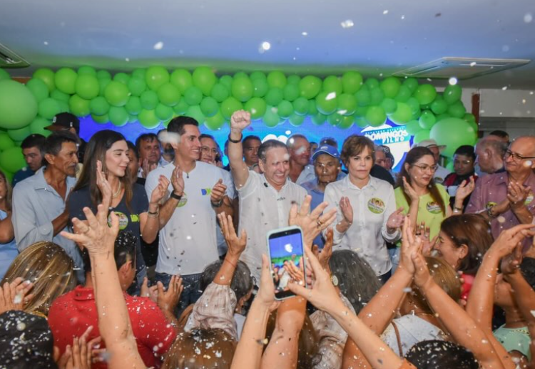 Força política em Tauá: Domingos Filho, Domingos Neto e Patrícia Aguiar consolidam apoio no início da campanha