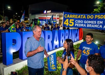 Mobilização popular em Pedra Branca ganha força e confirma presença de Ciro Gomes no município na próxima quinta-feira (01)