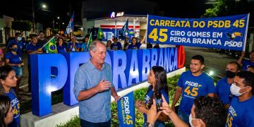 Mobilização popular em Pedra Branca ganha força e confirma presença de Ciro Gomes no município na próxima quinta-feira (01)