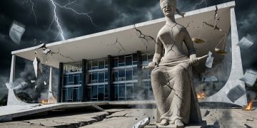 TERREMOTOS POLÍTICO-JUDICIAIS ABALAM O BRASIL: O CHÃO TREME SOB O STF E O PAÍS AFUNDA EM DESCRÉDITO