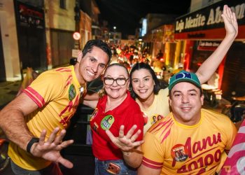 GRANDE MOBILIZAÇÃO: Manu Pimenta e Domingos Neto reúnem multidão em ‘Carreata da Vitória’ em Pedra Branca