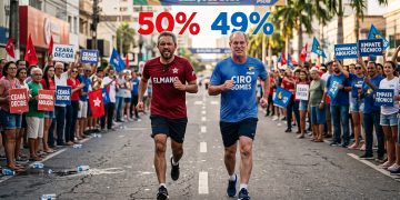 QUAEST CEARÁ: Elmano e Ciro empatam tecnicamente na véspera do 1º turno com 50% e 49% dos votos válidos